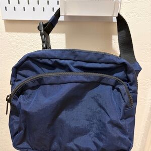 Baggy Navy Fanny Pack or Crossbody